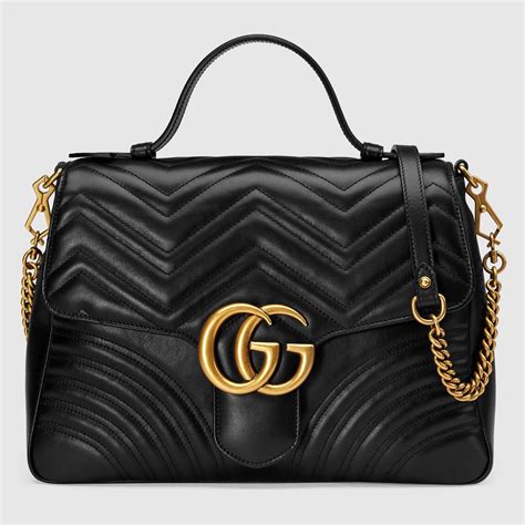 Gucci Borsa a mano a forma di mezzaluna misura media